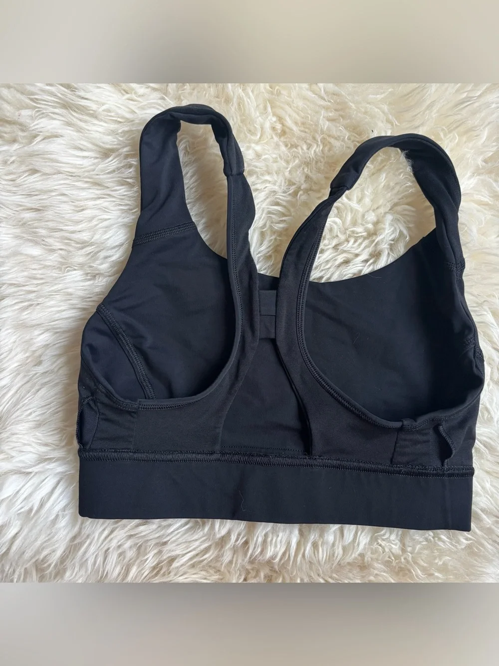 Lululemon Black Racerback Sports Bra